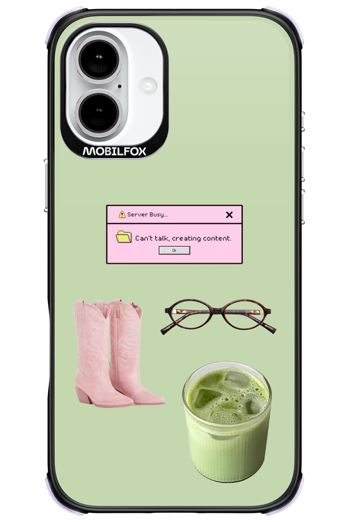 Matcha Babe - Apple iPhone 16 Plus