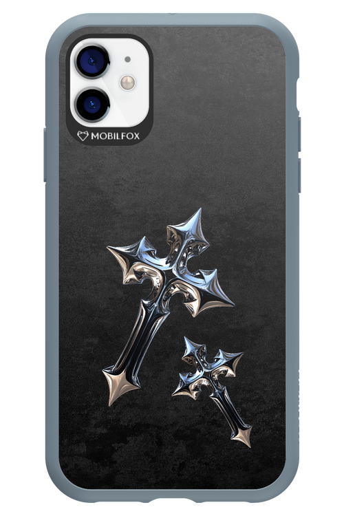 Chrome Crosses - Apple iPhone 11