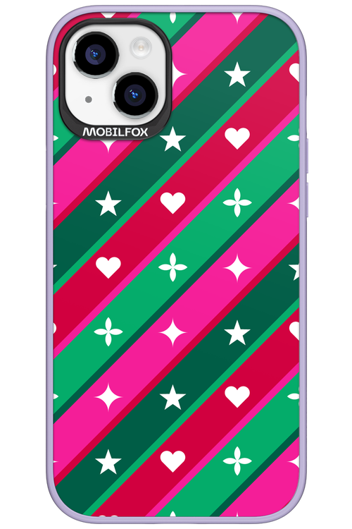 Christmas Stripes - Apple iPhone 15 Plus