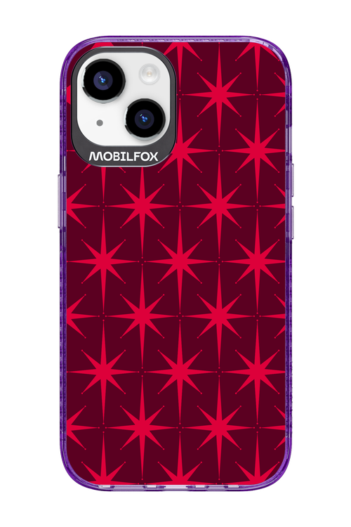 Burgundy Starss - Apple iPhone 14