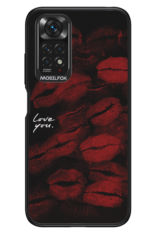 LOVE U BLACK 2.0 - Xiaomi Redmi Note 11/11S 4G