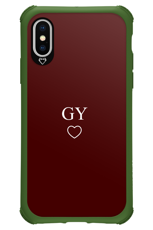GY Burgundia 2.0 - Apple iPhone X