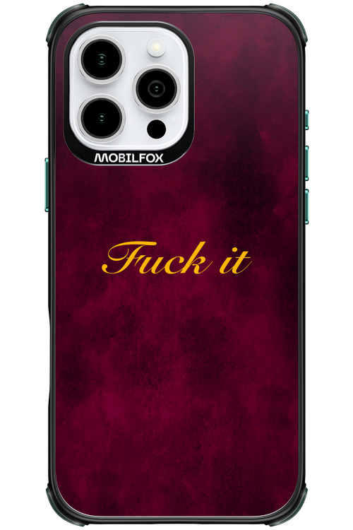 Fuck Itt - Apple iPhone 16 Pro Max