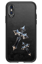 Chrome Crosses - Apple iPhone XS