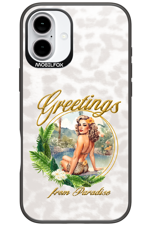 Greetings from Paradise - Apple iPhone 16 Plus