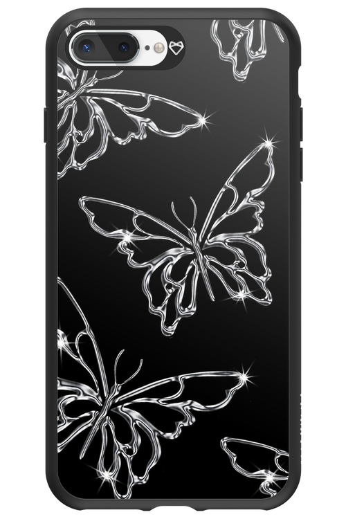 Silver Butterfly 2.0 - Apple iPhone 7 Plus
