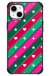 Christmas Stripes - Apple iPhone 15 Plus