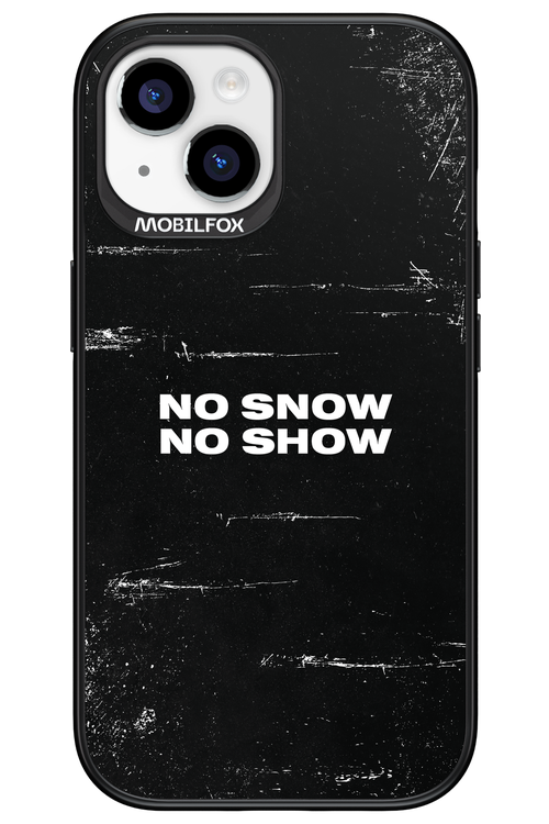No snow, no show - Apple iPhone 15