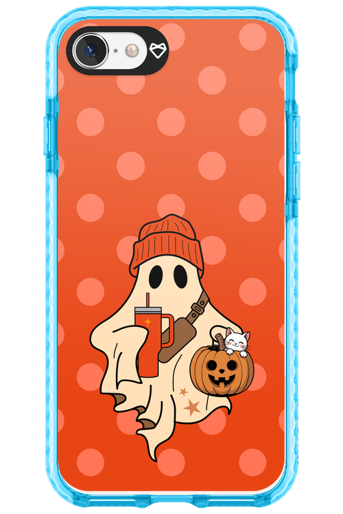Ghost Girl (Orange) - Apple iPhone SE 2022