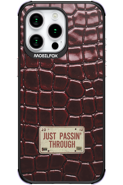 Just passin through 2.0 - Apple iPhone 15 Pro Max