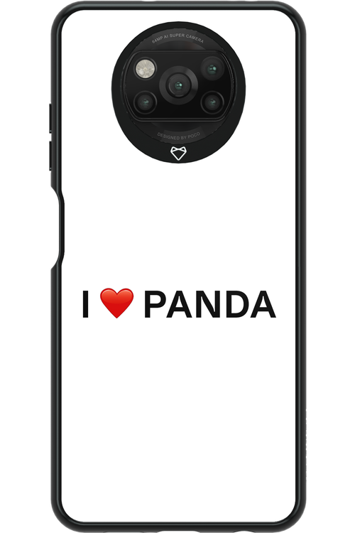 Panda Love White - Xiaomi Poco X3 NFC