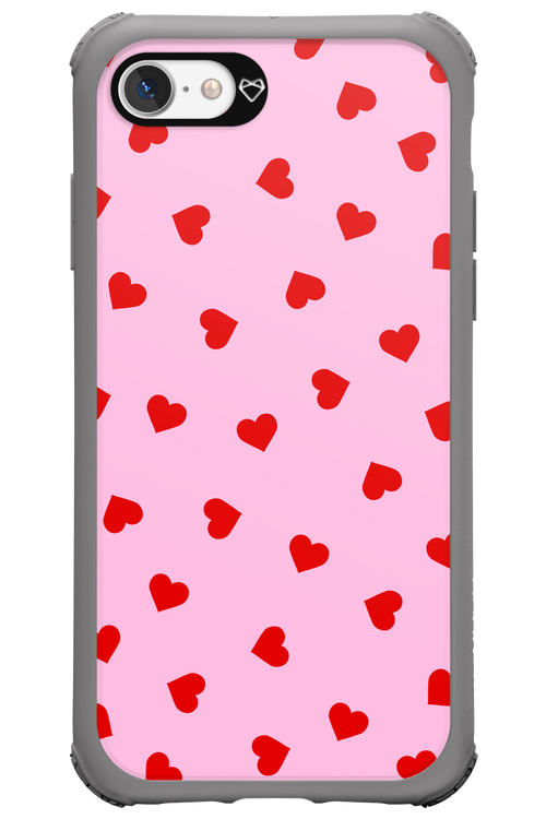 Sprinkle Heart Pink - Apple iPhone 7