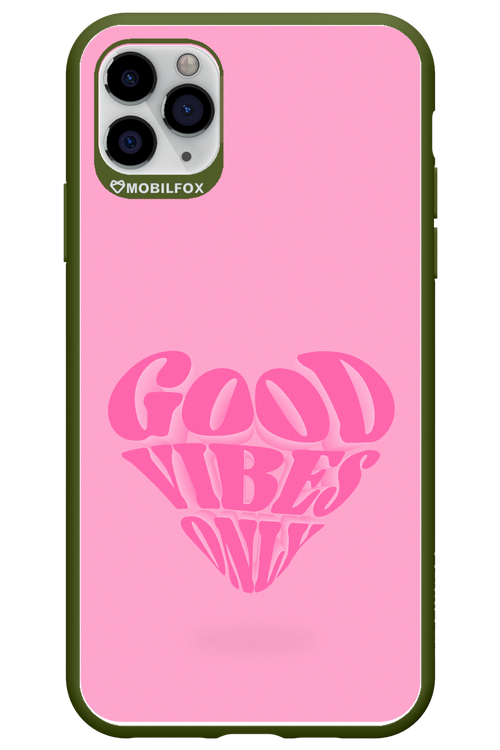 Good Vibes Heart - Apple iPhone 11 Pro Max