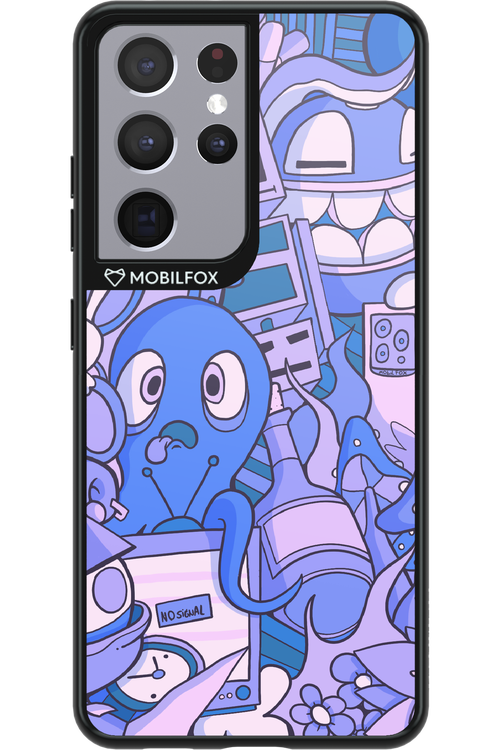 Blue Chaos - Samsung Galaxy S21 Ultra