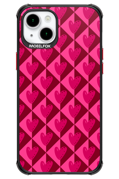 Holiday Heartss - Apple iPhone 15 Plus