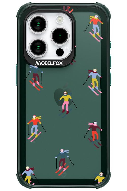 Snow Motion (Transparent) - Apple iPhone 15 Pro