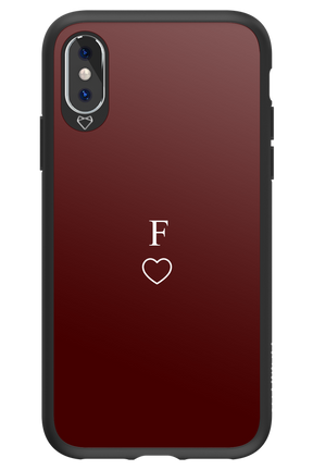 F Burgundia 2.0 - Apple iPhone X