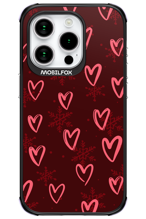 Christmas Hearts - Apple iPhone 15 Pro