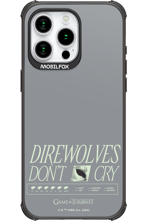 Direwolves Don’t Cry - Apple iPhone 15 Pro Max