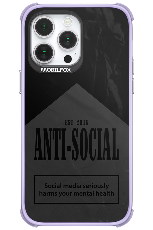ANTI-SOCIAL (BLVCK) 2.0 - Apple iPhone 14 Pro Max