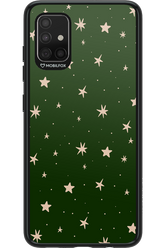 Forest Green Stars - Samsung Galaxy A51