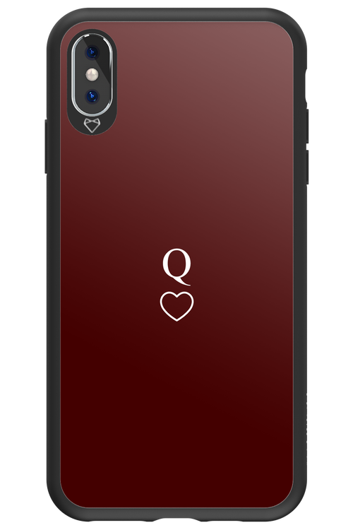 Q Burgundia 2.0 - Apple iPhone XS Max