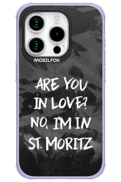 I'm in St. Moritz - Apple iPhone 15 Pro