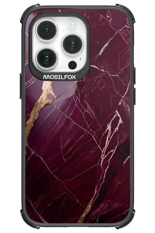 Burgundy Marble 2.0 - Apple iPhone 14 Pro