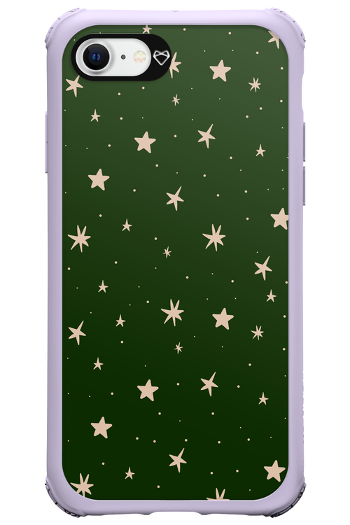 Forest Green Stars - Apple iPhone SE 2022