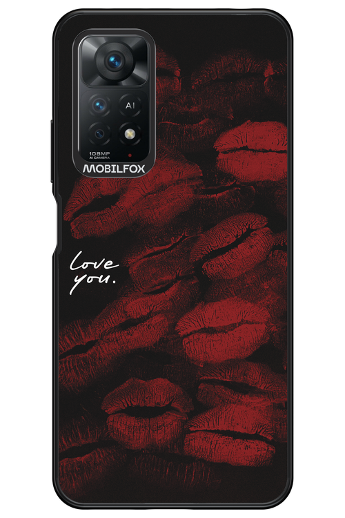 LOVE U BLACK 2.0 - Xiaomi Redmi Note 11Pro 4G/5G