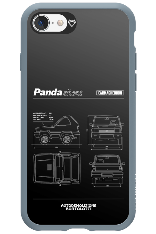 Panda Car - Apple iPhone 8