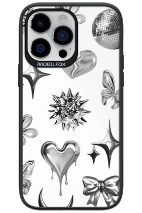 Silver Zone Transparent - Apple iPhone 14 Pro Max
