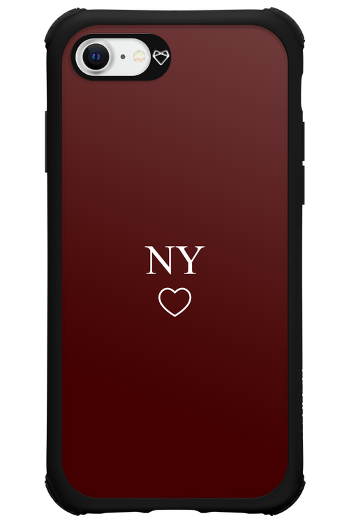 NY Burgundia 2.0 - Apple iPhone SE 2020