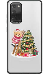 Christmas Bear (Transparent) - Samsung Galaxy Note 20