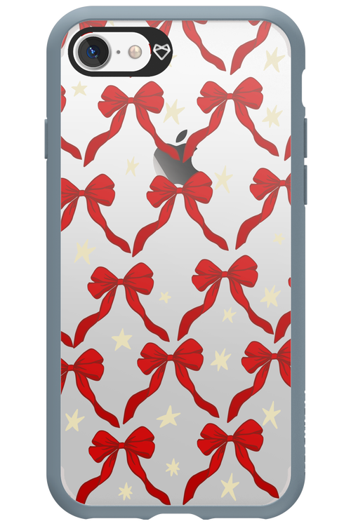 Bow & Stars (Transparent) - Apple iPhone 7