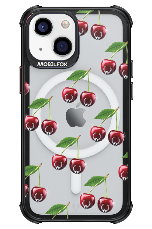 Spicy Cherries Transparent - Apple iPhone 13 Mini