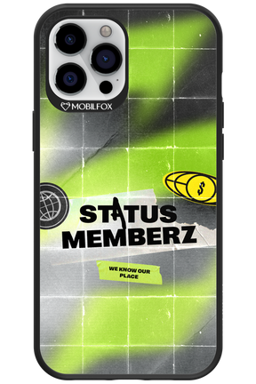 Status Memberz - Apple iPhone 12 Pro Max