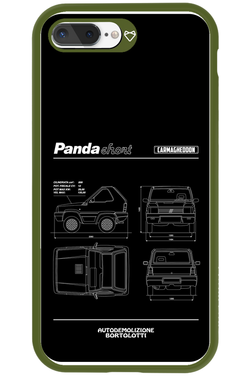 Panda Car - Apple iPhone 8 Plus