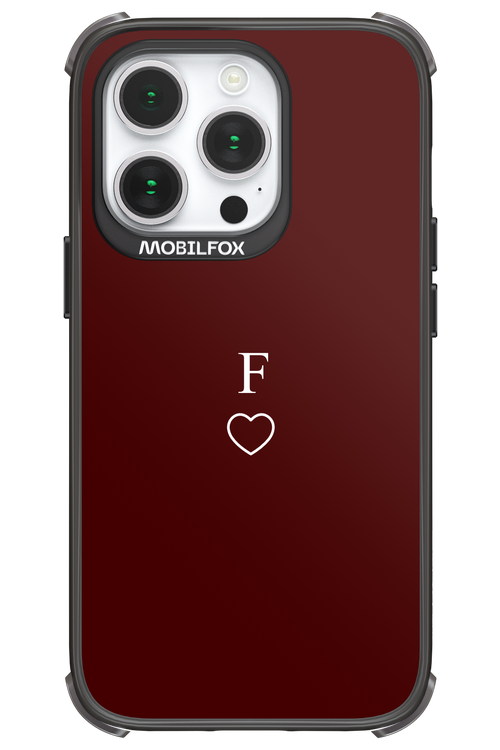 F Burgundia 2.0 - Apple iPhone 14 Pro