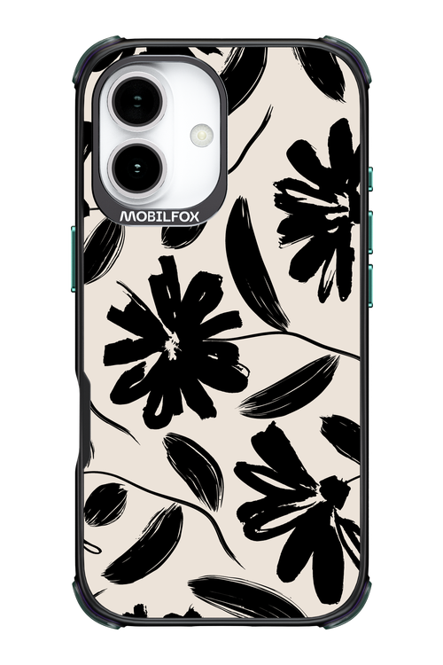 Monochrome Flowerss 2.0 - Apple iPhone 17
