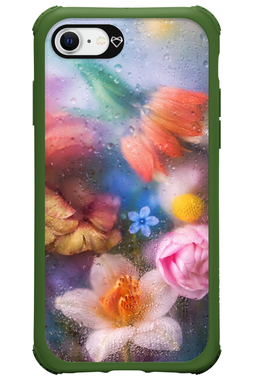 Rippleglass flowers 2.0 - Apple iPhone 8