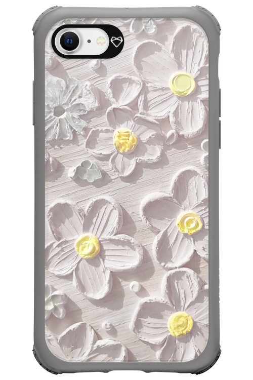 White Flowers 2.0 - Apple iPhone SE 2020