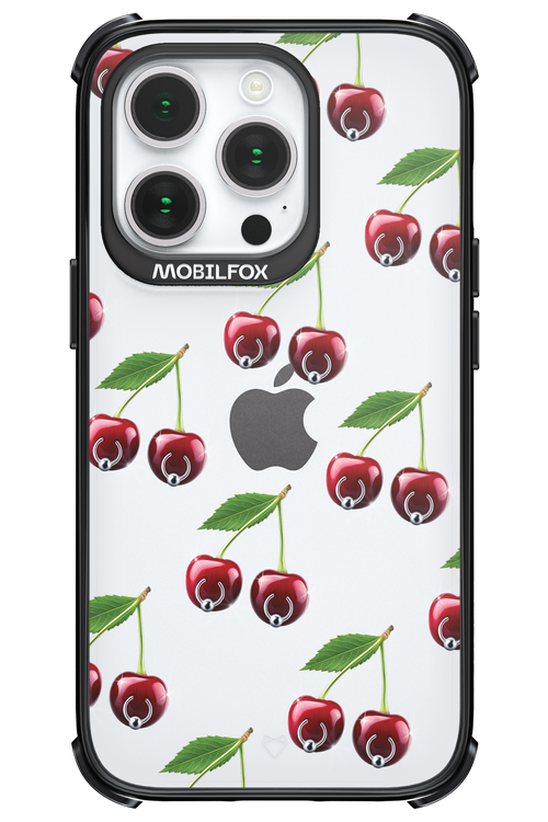 Spicy Cherries Transparent - Apple iPhone 14 Pro