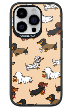Scary Dachshund - Apple iPhone 14 Pro