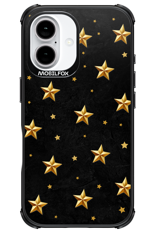 Golden Stars - Apple iPhone 16
