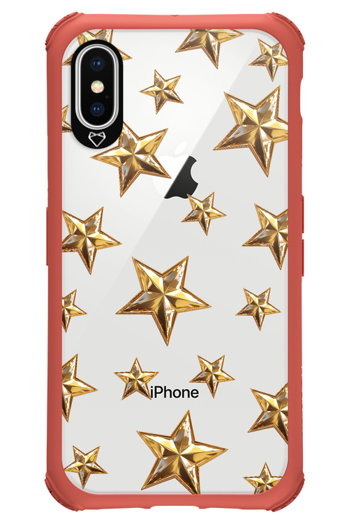 Gold Stars - Apple iPhone X