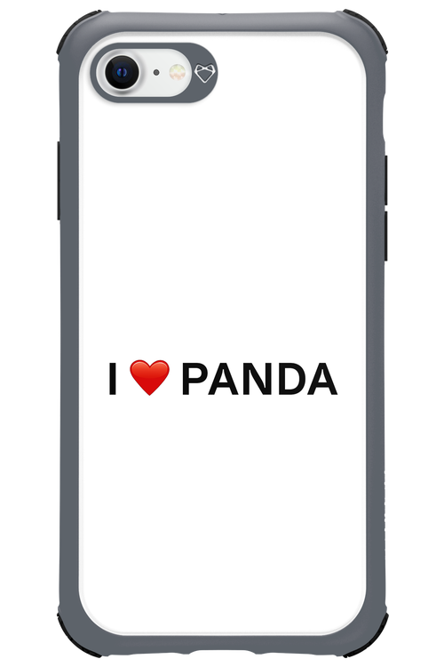 Panda Love White - Apple iPhone SE 2022