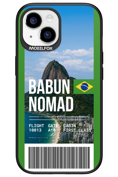 BABUN NOMAD (fly ticket) 2.0 - Apple iPhone 15