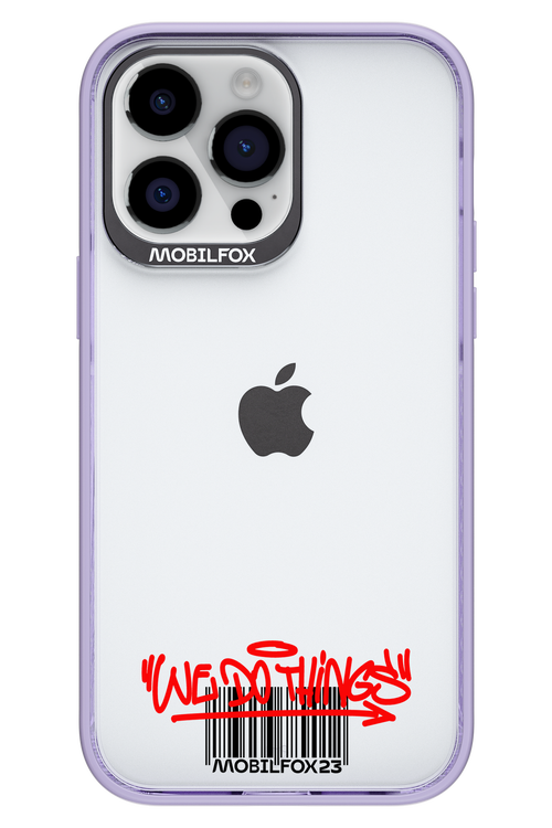 We Do Barcode - Apple iPhone 14 Pro Max
