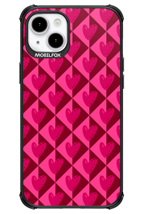 Holiday Heartss - Apple iPhone 15 Plus